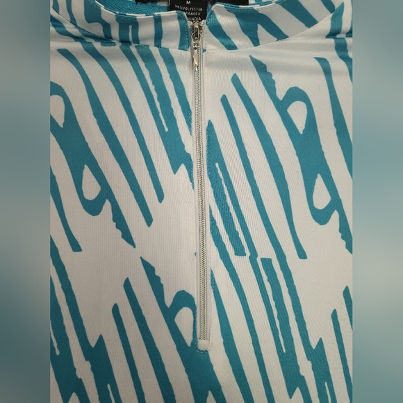 Simplicite By Jamie Sadock Womens Golf Long Sleeve Quarter Zip Size M - Picture 4 of 6